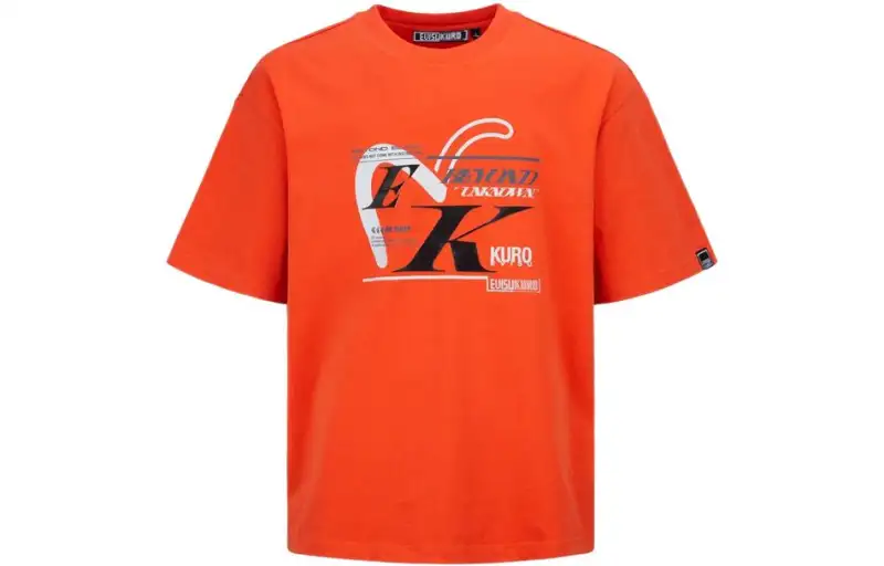 EVISU SS22 T Shirt Men's Orange