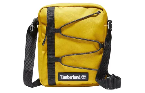 Timberland 3L Shoulder Bag, Crossbody Bag Nylon Yellow Unisex