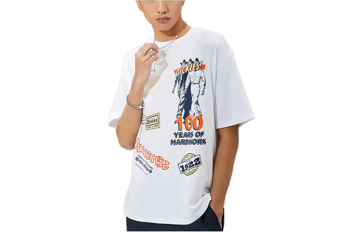 Dickies SS22 T Shirt Unisex White
