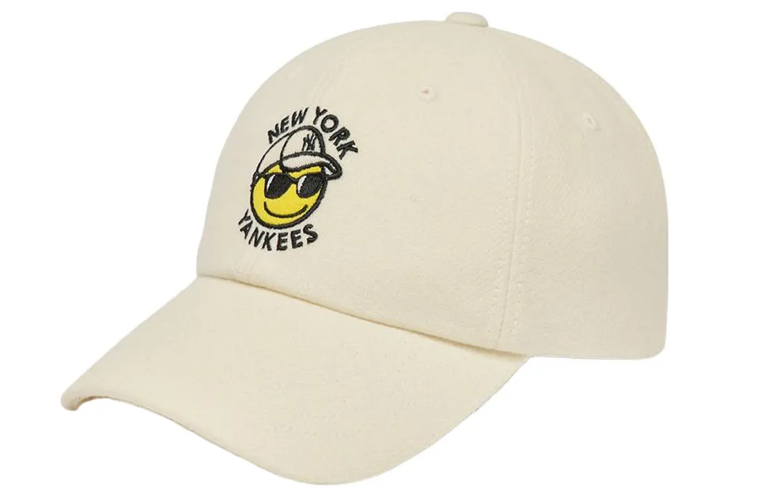 MLB New York Yankees Wool Baseball Caps Unisex White