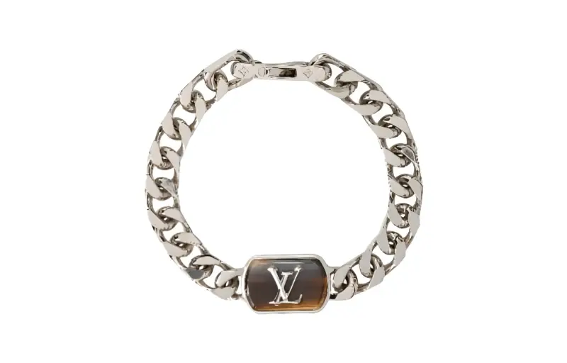 LOUIS VUITTON Bracelets Unisex Silver