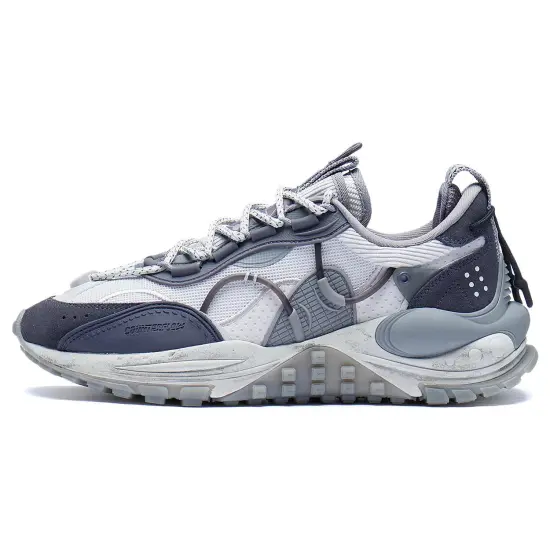 LINING CF Casual Shoes Men Low-Top Microcrystalline Gray/Earth Gray