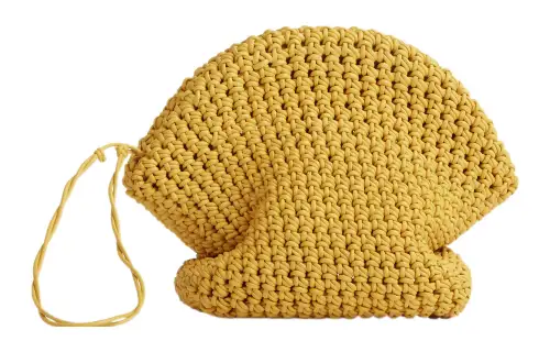 Bottega Veneta Lambskin Clutch Mini Women's Corn Yellow