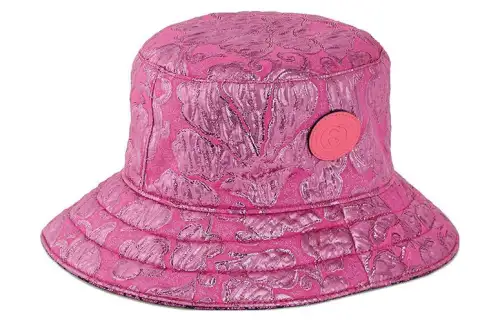 GUCCI Metallic Jacquard Reversible Bucket Hat
