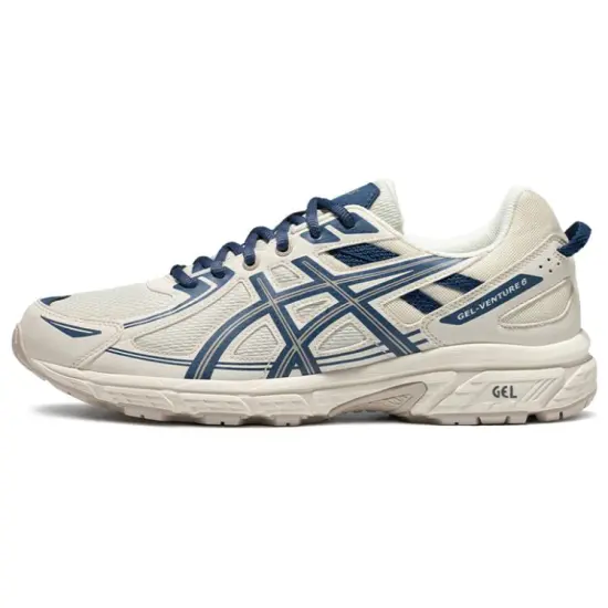 Asics Gel-Venture 6 Running Shoes Men Low-top White/Blue