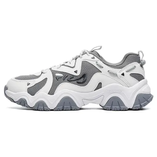FILA Fluid 4 Cat Claw Fashion Shoes 'White Grey' Women's