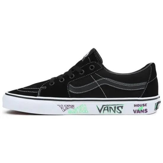 Vans SK8 Skateboarding Shoes Unisex Low-top Black