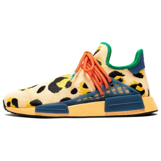 Adidas NMD Hu Pharrell Animal Print Leopard Pulse Amber