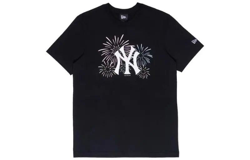 New Era FW22 T Shirt Unisex Black