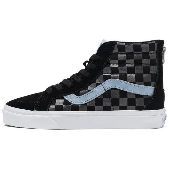 Vans SK8 Skateboarding Shoes Unisex High-top Black/gray/blue