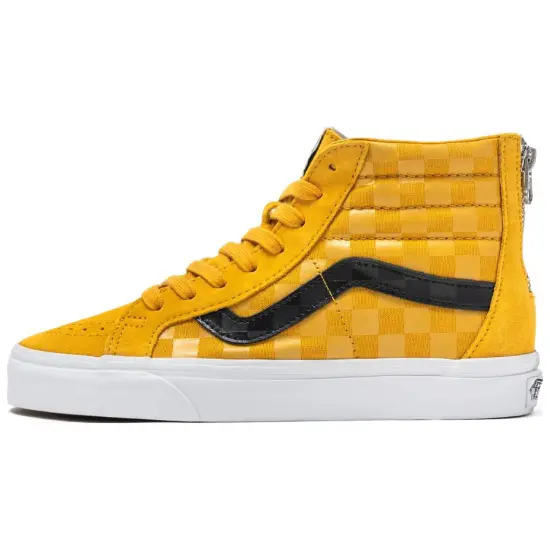 Vans SK8 Skateboarding Shoes Unisex High-top Yellow