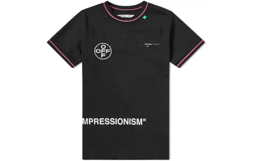 OFF WHITE T Shirt Regular Fit Men's Black