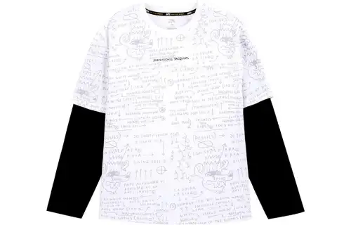 ANTA T Shirts Men's White Crew Neck Moderate Straight Fit