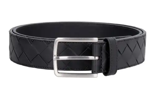 Bottega Veneta Intrecciato Leather Belt