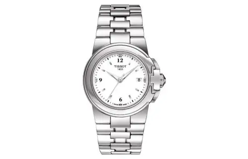 TISSOT Quartz Movement Women's Watch 30mm White Dial Stainless Steel Watchband