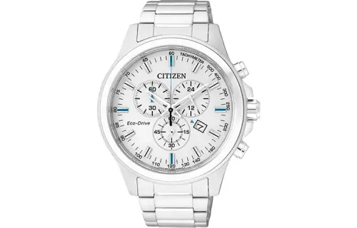 CITIZEN Ecology Drive Collection Light Powered Quartz Movement Stainless Steel Strap Watch