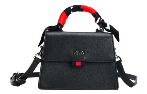 FILA Pu Shoulder Bag, Crossbody Bag, Handbag Regular Women's Legend Blue