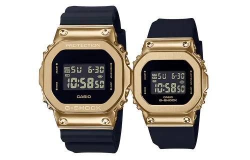 CASIO Unisex Pair Table Series Black Watch