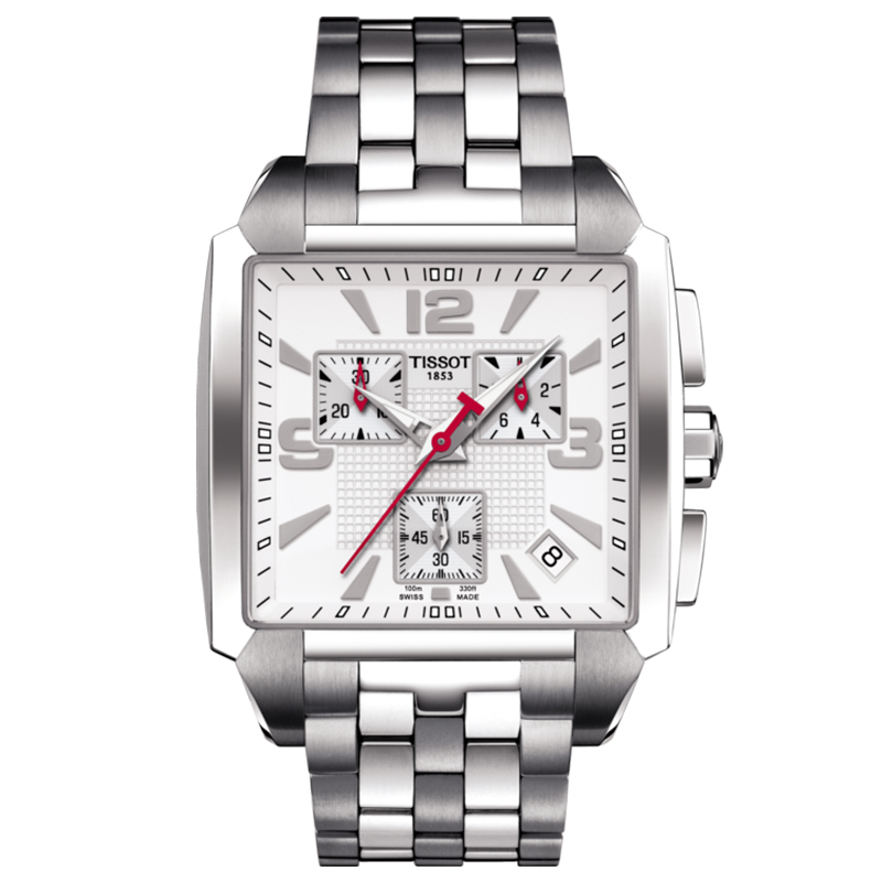 Мужские часы TISSOT Quartz 100m (белые)