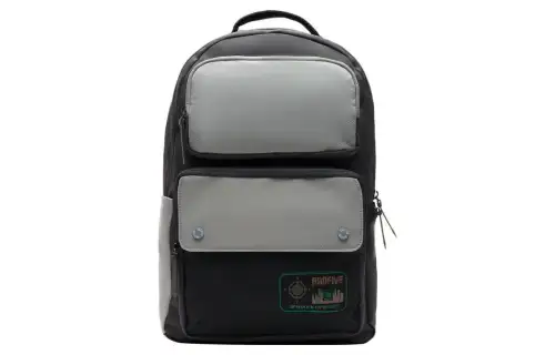 Li Ning BADFIVE Polyamide Backpack Regular Unisex Black Gray