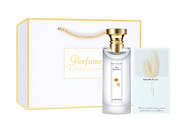 BVLGARI Bvlgari, white tea, wooden perfume, eau de cologne, 75 ml