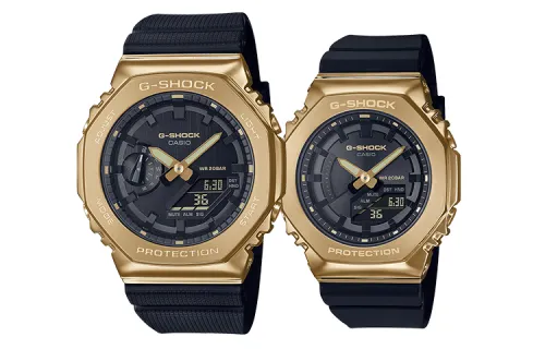 CASIO Unisex Pair Table Series Black Watch
