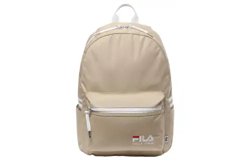 FILA Polyester Backpack Regular Unisex Khaki