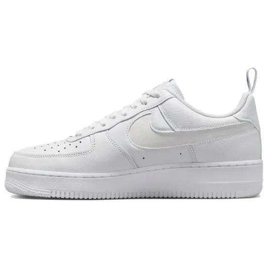 Nike Air Force 1 '07 LV8 'Reflective Swoosh - White Dark Marina Blue'