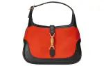 GUCCI Jackie 1961 Plush With Leather Crescent Shoulder Bag Shoulder Bag Women's
