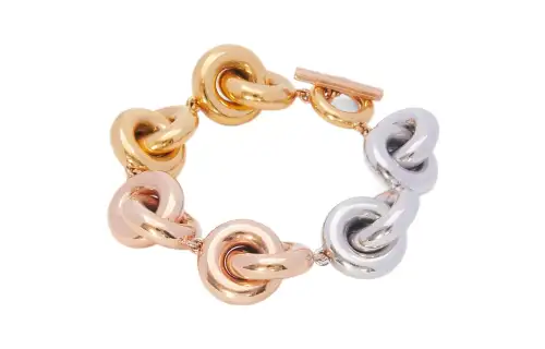 LOEWE 925 Sterling Silver Bracelets Women's Gold/Silver