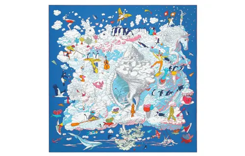HERMES Scarves Women's Multicolor