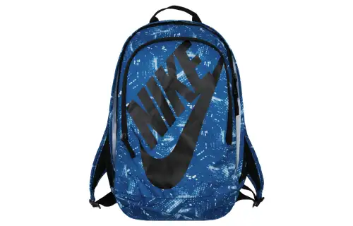 Nike Polyester Laptop Bag Backpack Regular Unisex Blue