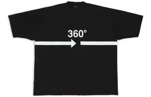 Balenciaga 360 Tubular Oversized T shirt