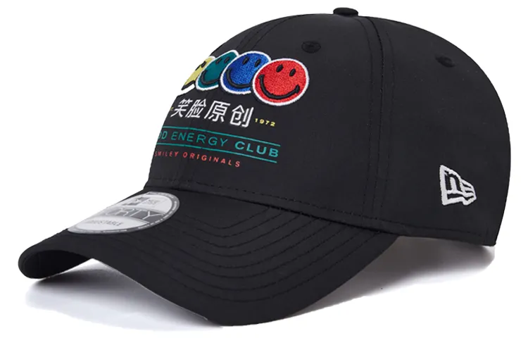 New Era X SMILEY Baseball Caps Unisex Black