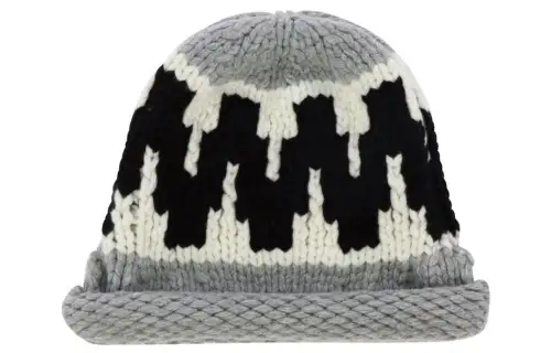 【Previous Season】zigzag-knit beanie hat