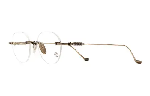 Chrome Hearts Prescription Glasses Men's Gold