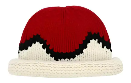 【Previous Season】intarsia-knit pattern hat