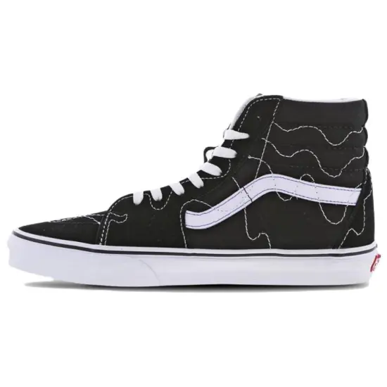 Vans SK8 Skateboarding Shoes Unisex High-top Black