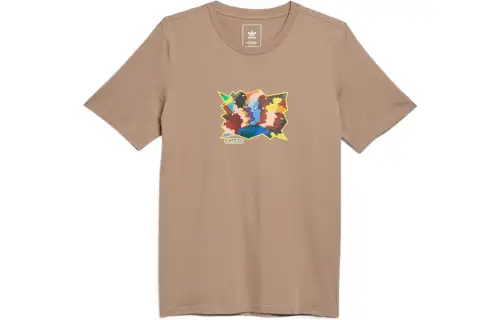 Adidas Originals T Shirt Japan Version Men's Khaki