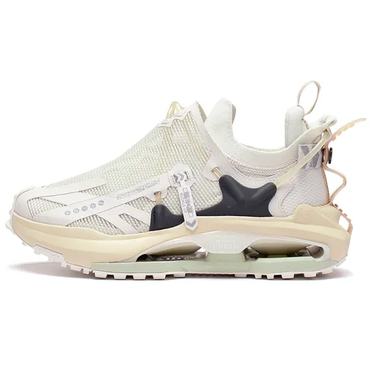 LINING CF Casual Shoes Unisex Low-Top Pearl White