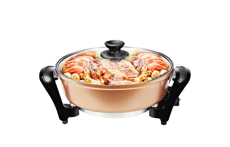 Joyoung electric hot pot 3L electric cooking pot electric wok hot pot pot household multi-function electric hot pot five-level temperature adjustment non-stick inner pot JK-30H06