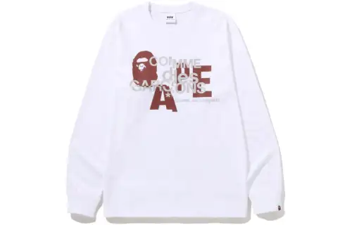 Bape X Comme Des Garcons Osaka L/S T Shirt