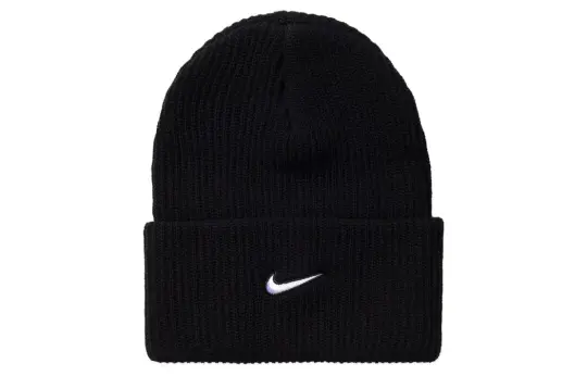 Nike Cotton Beanies Unisex Black