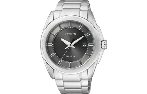 CITIZEN Ecology Drive Collection Waterproof Light Powered Quartz Movement Stainless Steel Strap