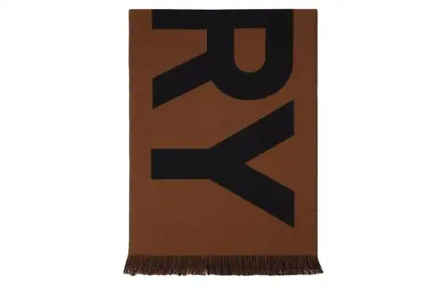 Burberry Wool Knit Scarves Unisex