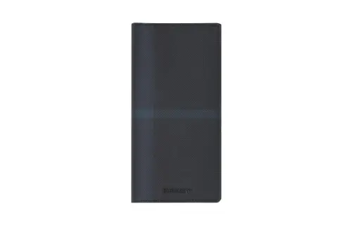 Burberry Calfskin Wallet Men's Dark Charcoal Blue