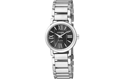 CITIZEN Ecology Drive Collection Light Powered Quartz Movement Stainless Steel Strap Watch