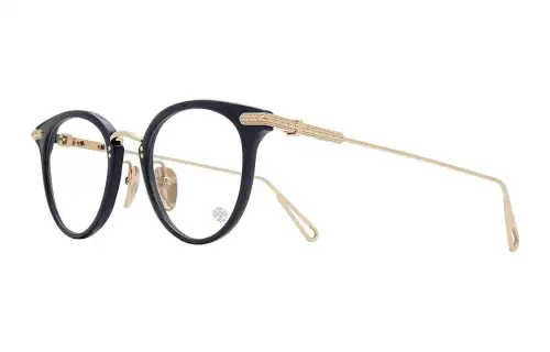 Chrome Hearts Prescription Glasses Unisex Black/Gold