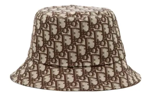 Christian DIOR Graphic Printed Bucket Hat