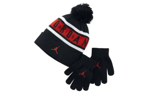Jordan Beanies Kids Black/Red